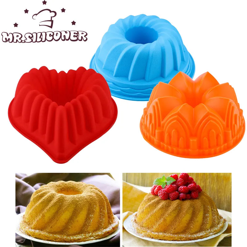 Moule à gâteau en silicone de forme 3D