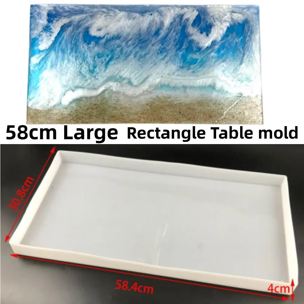 Moule en silicone pour création en résine époxy