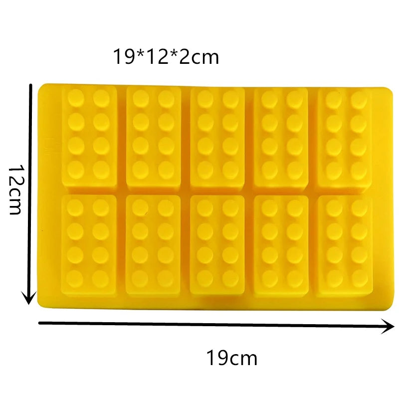 Moules en silicone ensemble de blocs de construction