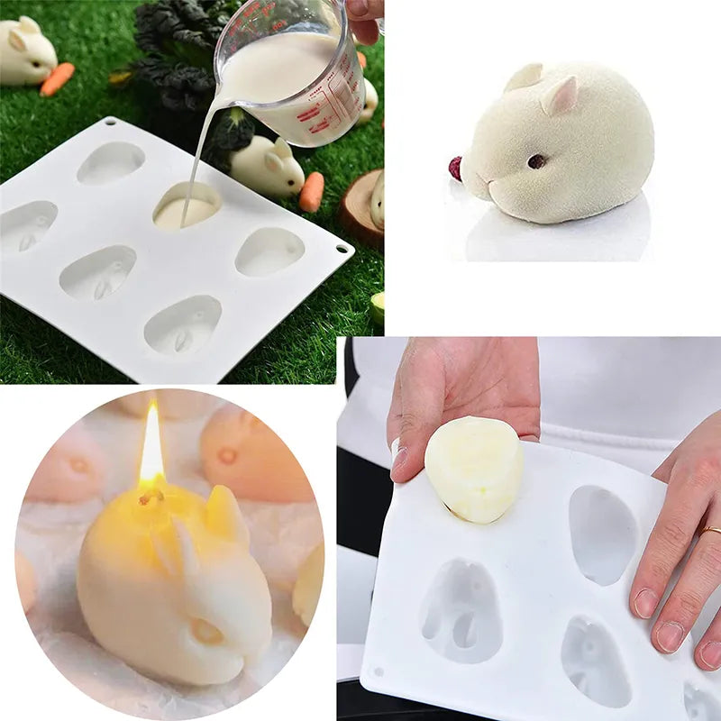 Moules silicone lapin